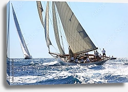 Постер Яхта в океане в солнечный день №2