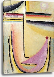 Постер Явленский Алексей Abstract Head; Abstrakter Kopf, 1928