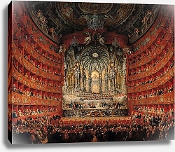 Постер Панини Джованни Паоло Concert given by Cardinal de La Rochefoucauld at the Argentina Theatre in Rome