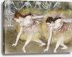 Постер Дега Эдгар (Edgar Degas) Dancers Bending Down