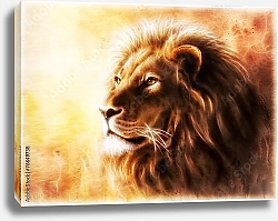 Постер Золотой лев