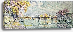 Постер Синьяк Поль (Paul Signac) The Pont des Arts, 1928