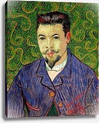Постер Ван Гог Винсент (Vincent Van Gogh) Portrait of Dr. Felix Rey, 1889