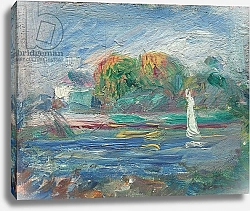 Постер Ренуар Пьер (Pierre-Auguste Renoir) The Blue River, c.1890-1900