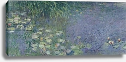 Постер Моне Клод (Claude Monet) Waterlilies: Morning, 1914-18 2