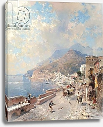 Постер Ютенбергер Франц Gulf of Salerno, Amalfi,