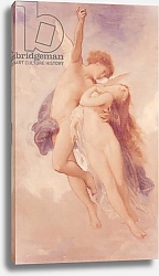 Постер Бугеро Вильям (Adolphe-William Bouguereau) Cupid and Psyche, 1889
