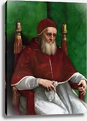 Постер Рафаэль (Raphael Santi) Portrait of Pope Julius II, 1511
