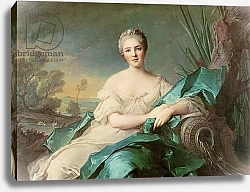 Постер Натье Жан-Марк Victoire de France as the element of Water, 1750-1