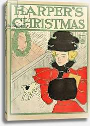 Постер Пенфилд Эдвард Poster advertising Harper's New Monthly Magazine, Christmas 1894
