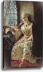Постер Маковский Константин Боярыня у окна. 1885