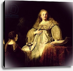 Постер Рембрандт (Rembrandt) Artemisia, 1634