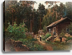 Постер Холмунд Жозефина Stuga vid skogsbryn