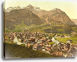 Постер Швейцария. Коммуна Шванден