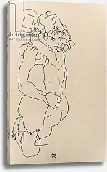 Постер Шиле Эгон (Egon Schiele) Mother and child, 1917