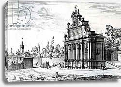 Постер Фальда Джованни Fontana dell'Acqua Paola, 'Le fontane di Roma nelle piazze e luoghi publici della citta', 1665-91