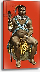 Постер МакКоннел Джеймс Chief Dingaan of the Zulus