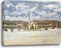 Постер Менпес Мортимер Place De la Concorde