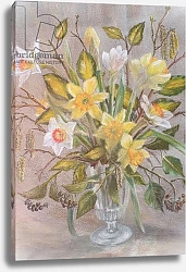Постер Старкей Марго (совр) Bunch of daffodils, 2000