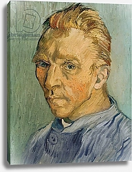 Постер Ван Гог Винсент (Vincent Van Gogh) Self Portrait, 1889