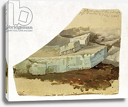 Постер Фридрих Каспар (Caspar David Friedrich) Ice Floe, 1840 3