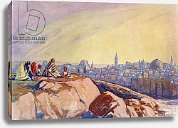 Постер Морли Гарри View of Jerusalem seen from Golgotha, c.1910