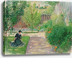 Постер Макке Огюст (Auguste Maquet) Sunny Garden, 1908