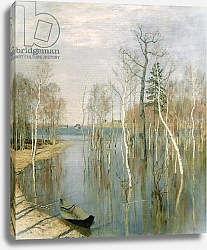 Постер Левитан Исаак Spring, High Water, 1897
