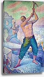 Постер Синьяк Поль (Paul Signac) Le Dmolisseur