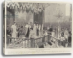 Постер Хаенен Фредерик де The Coronation of the Czar, the Emperor crowning the Empress