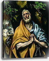 Постер Эль Греко The Tears of St Peter, c.1605