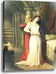 Постер Чассеро Теодор Desdemona Retiring to her Bed, 1849