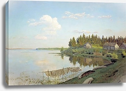 Постер Левитан Исаак На озере. 1893