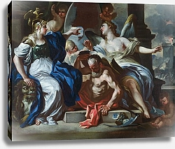 Постер Солимена Франческо An Allegory of Louis XIV