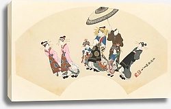 Постер Таджима Шиничи Masterpieces selected from the Ukiyoyé School, Pl.18