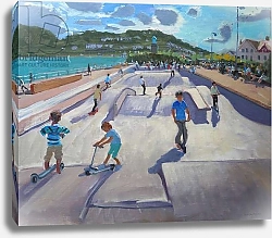 Постер Макара Эндрю (совр) Skateboaders, Teignmouth, 2012