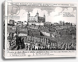 Постер Холлар Вецеслаус (грав) Execution of Strafford, May 12 1641
