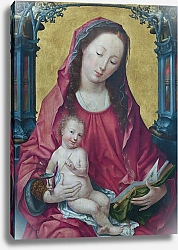 Постер Неизвестен Дева Мария с младенцем 2