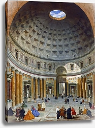 Постер Панини Джованни Паоло Interior of the Pantheon, Rome, c.1734