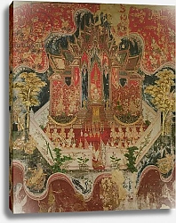 Постер Школа: Тайская Nimi Jataka, Wat Suwannaram, Thonburi, 1831