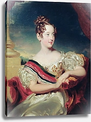 Постер Лоуренс Томас (последователи) Portrait of Dona Maria II