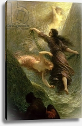 Постер Фантен-Латур Анри Rheingold, first scene, 1888