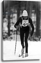 Постер Nikolai Zimyatov, three-time Olympic champion in 50km cross-country skiing, 1980