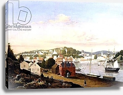 Постер Лэйн Фитц View of Norwich, Connecticut, USA, 1849