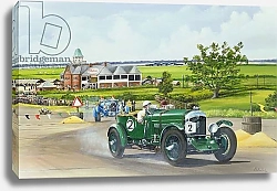 Постер Уитланд Ричард Speed Six Bentley at Brooklands 1930, 1986