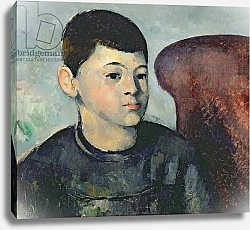 Постер Сезанн Поль (Paul Cezanne) Portrait of the artist's son, 1881-82