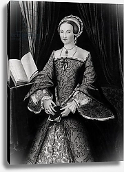 Постер Школа: Фламандская 16в. Portrait of Elizabeth I when Princess c.1546