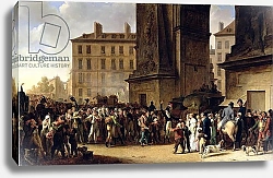 Постер Бойли Луи The Conscripts of 1807 Marching Past the Gate of Saint-Denis