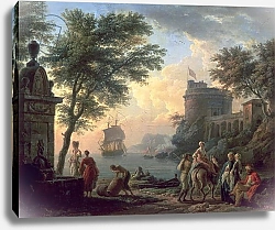 Постер Верне Клод Seaport, 1763