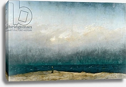 Постер Фридрих Каспар (Caspar David Friedrich) Monk by sea, 1809